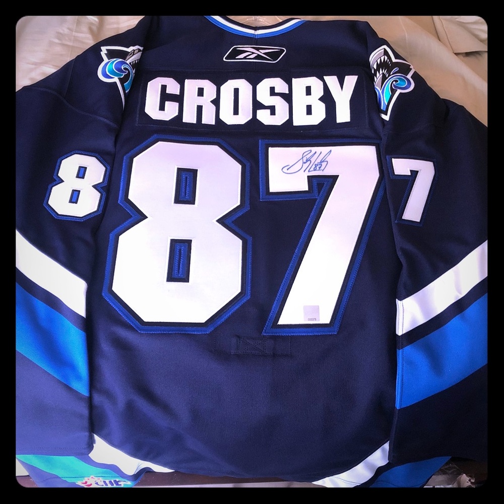 Sidney Crosby QMJHL Rimouski Oceanic Junior Jersey
